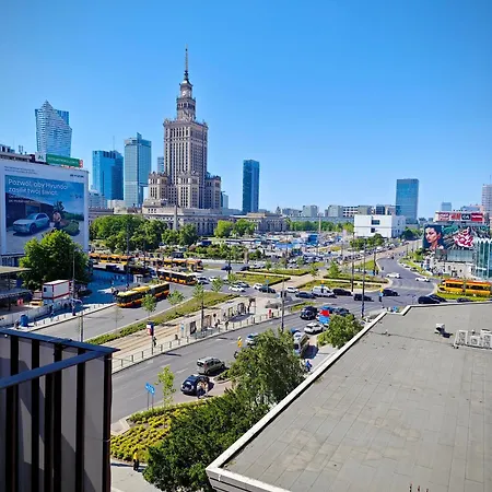 Marszalkowska Outdoor View Balcony And Shower *